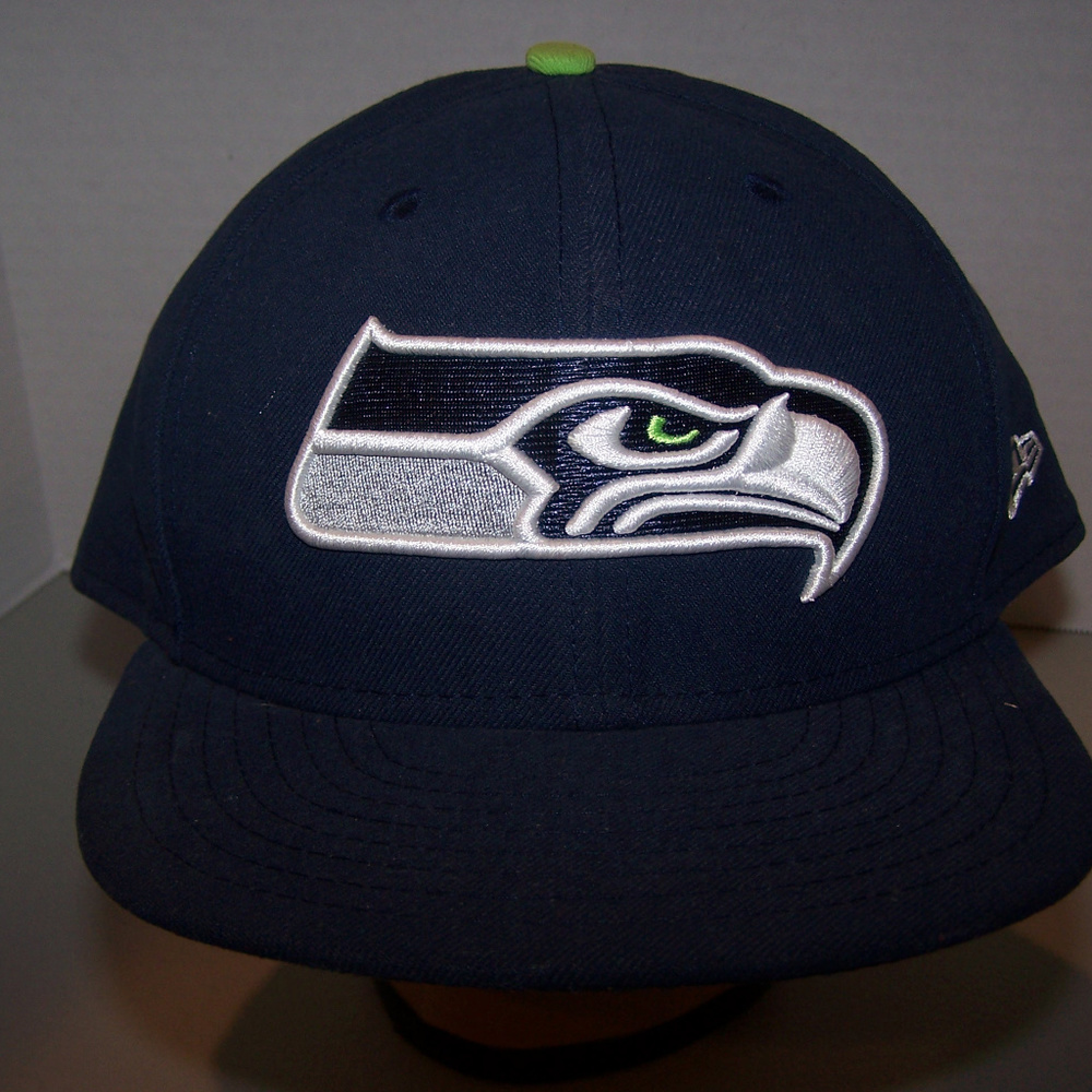 NFL SEATTLE SEAHAWKS "NEW ERA" 59FIFTY FLAT BRIM CAP S3148